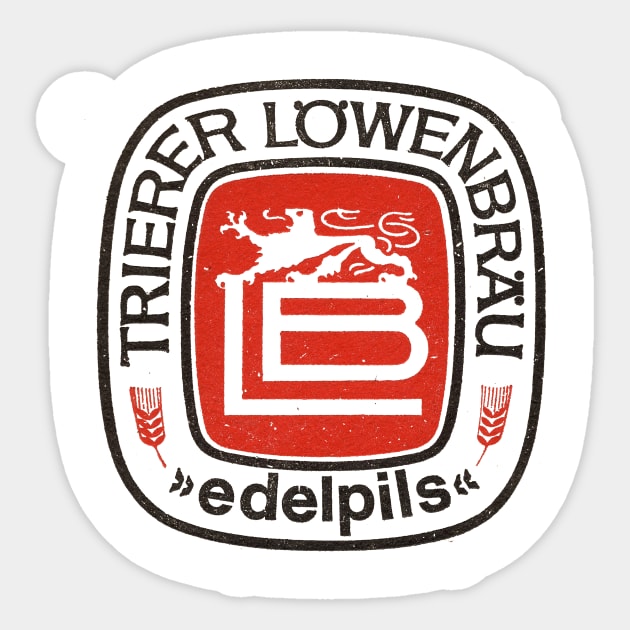 Trierer Lowenbrau Edelpils Sticker by MindsparkCreative